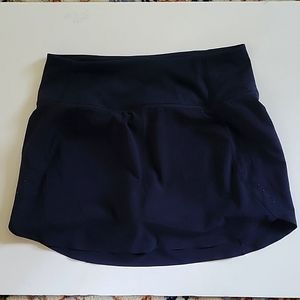 Athleta Run With It Skort black xs NWOT